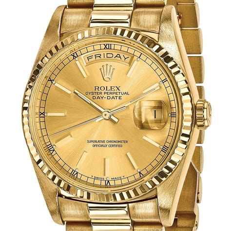 men's gold and silver rolex|18 karat gold rolex watch.